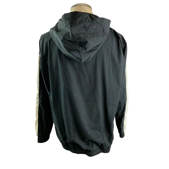 Small Forever 21 "Los Angeles" Women's Black Pull Over Hooded Jacket - Picture 4 of 8